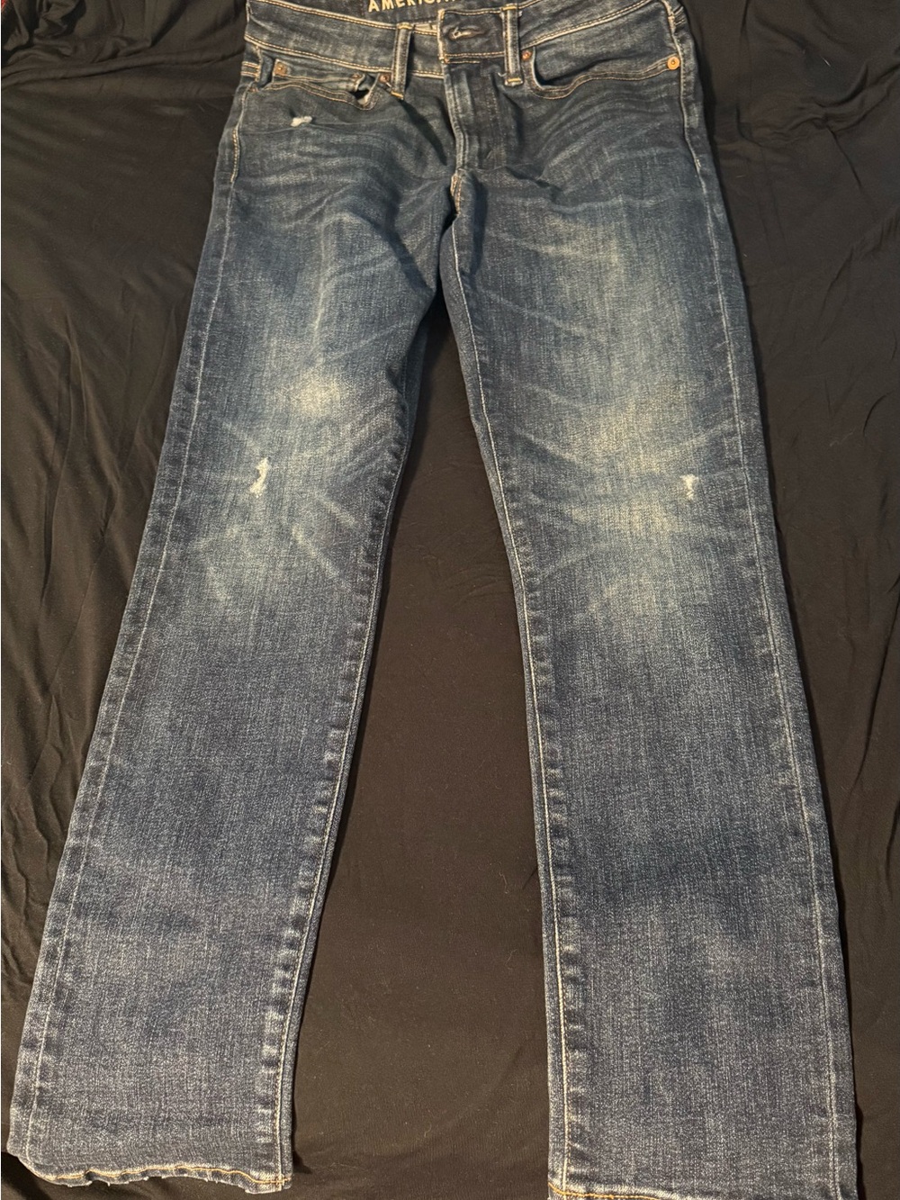 American Eagle Outfitters Men’s Dark Blue Bootcut Jeans